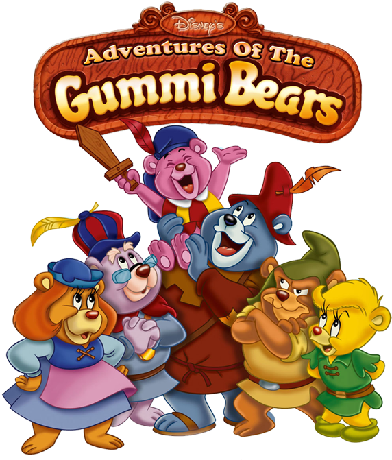Gummi Bears Clipart - Adventures Of The Gummi Bears - Vol 1 - Season 1 - (576x684), Png Download