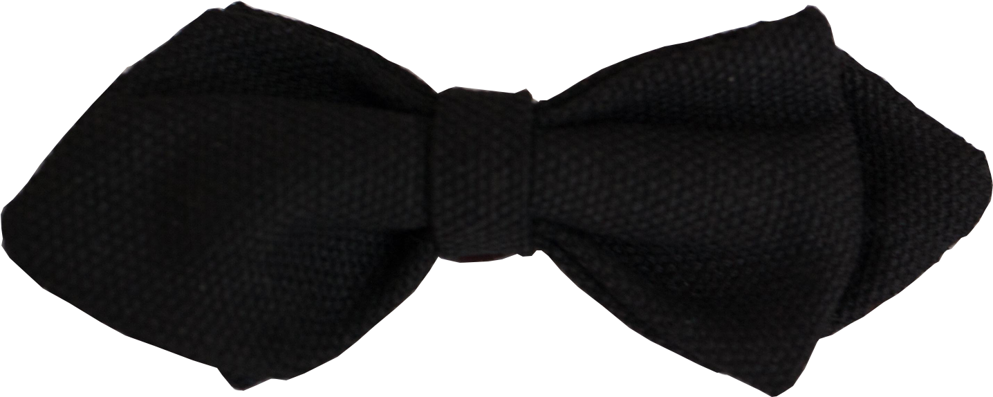 Black Bow Tie - Bow Tie (1500x1500), Png Download