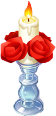 Caring Candle - Birthday Candle (440x440), Png Download