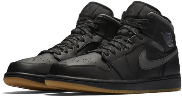 Jordan - Air Jordan 1 Mid Winterized Men's Shoe (600x600), Png Download