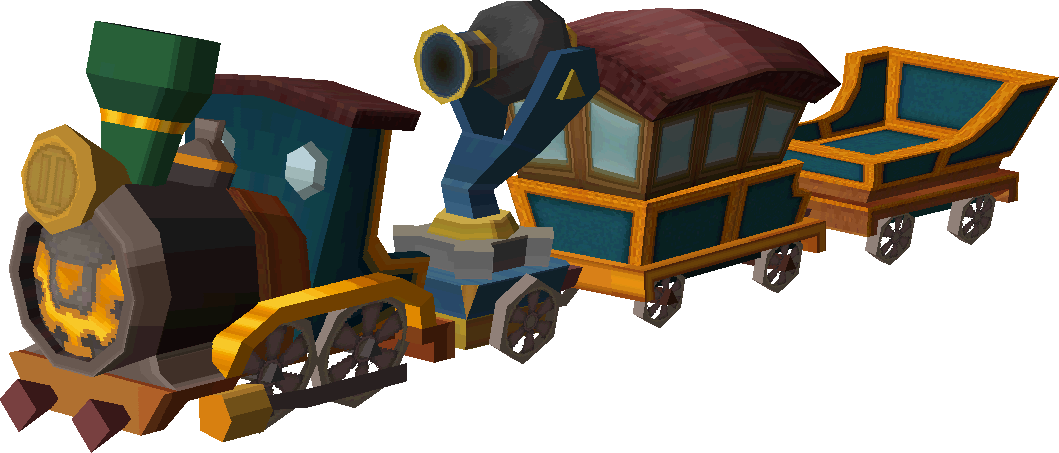 Legend Of Zelda Spirit Tracks Train (1059x453), Png Download
