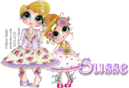 Bestfriends-susse - My Besties Clear Stamps 4"x6"-mom (448x309), Png Download