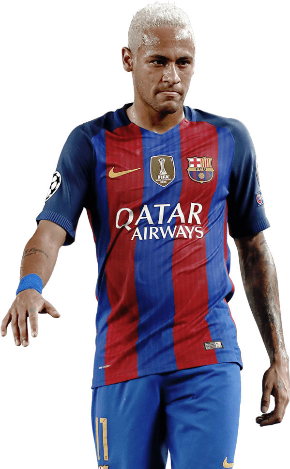 Neymar Png 2017 (600x980), Png Download