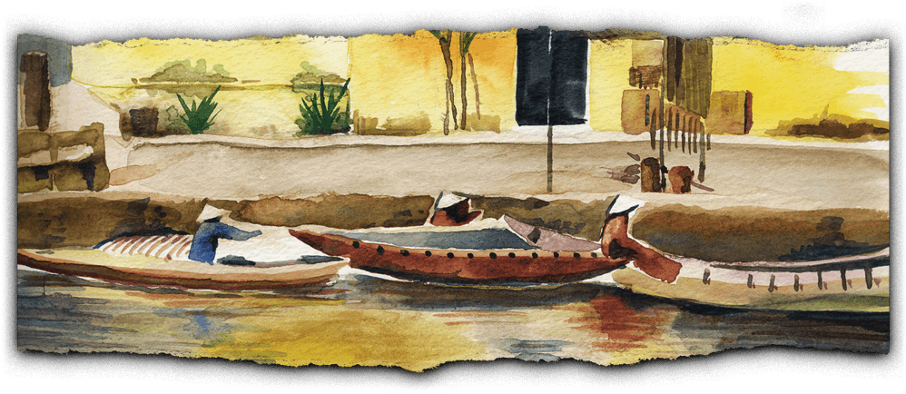 Before I Painted With Pixels I Painted With A Brush - Dinghy (998x434), Png Download