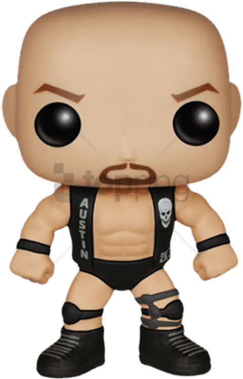 Wrestling Stone Cold Steve Austin Icon Thumb - Funko Pop Stone Cold Steve Austin (400x400), Png Download
