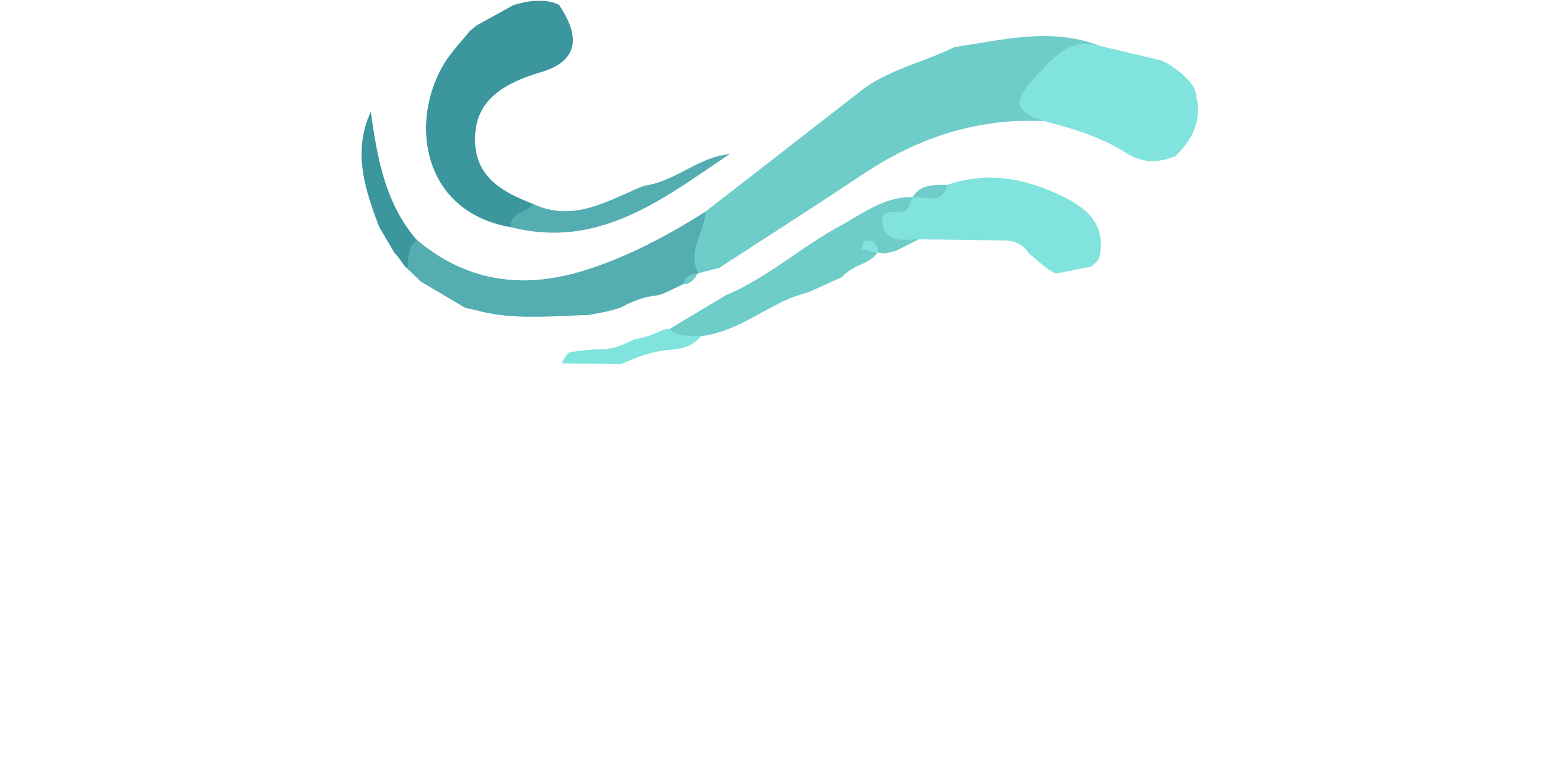 Waves Logo, Tattoos - Calligraphy (5333x2500), Png Download