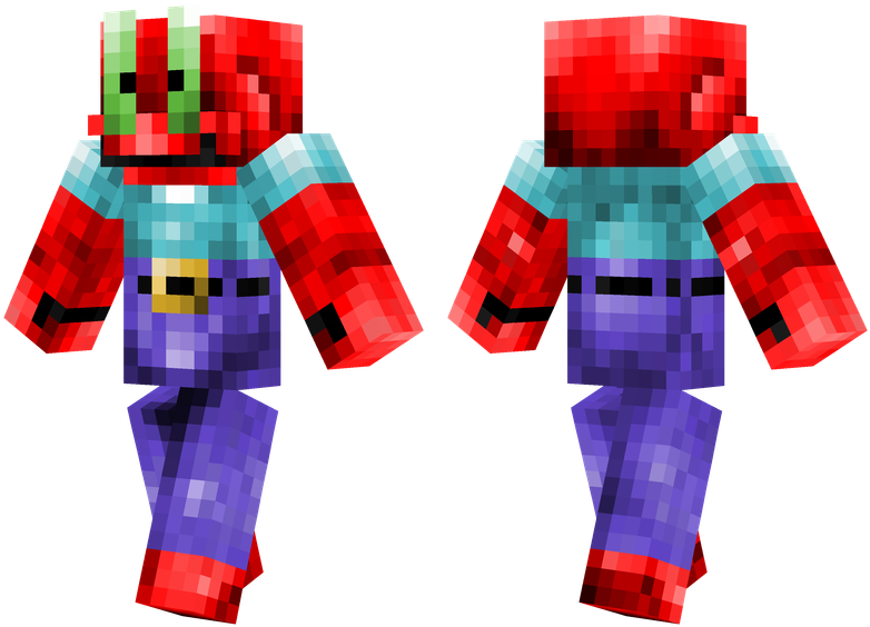 Mr Krabs - Skin De Minecraft (804x576), Png Download