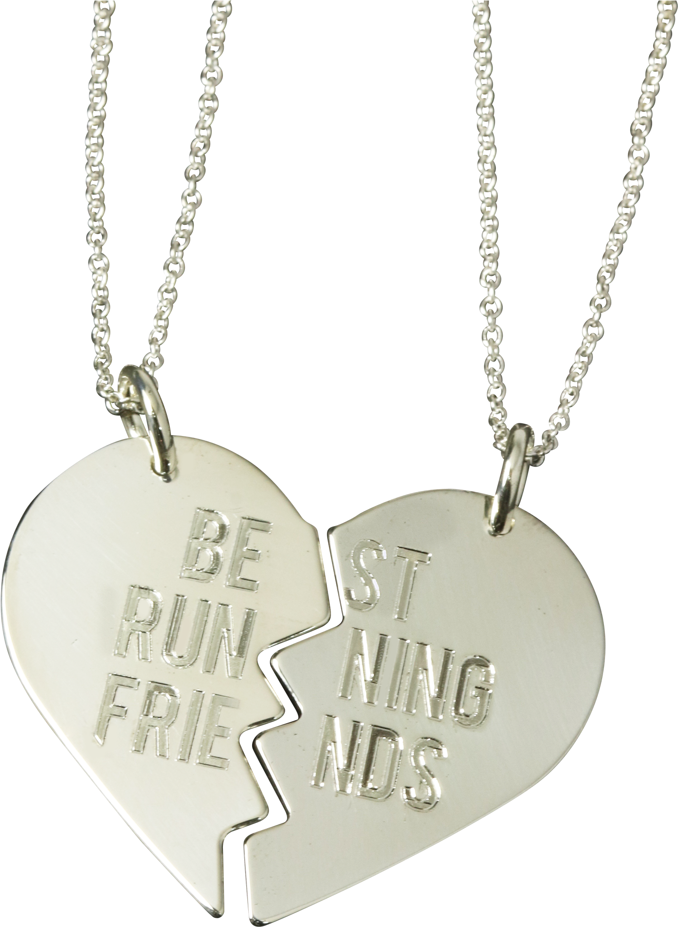 Bestfriend Drawing Bff Necklace - Design (2000x2000), Png Download
