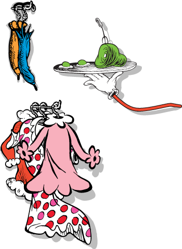 Seuss Green Eggs And Ham (378x488), Png Download