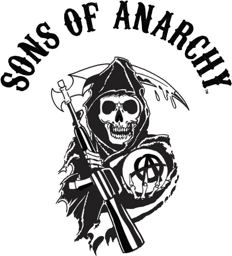 Sons Of Anarchy - Sons Of Anarchy Logo Png (858x939), Png Download