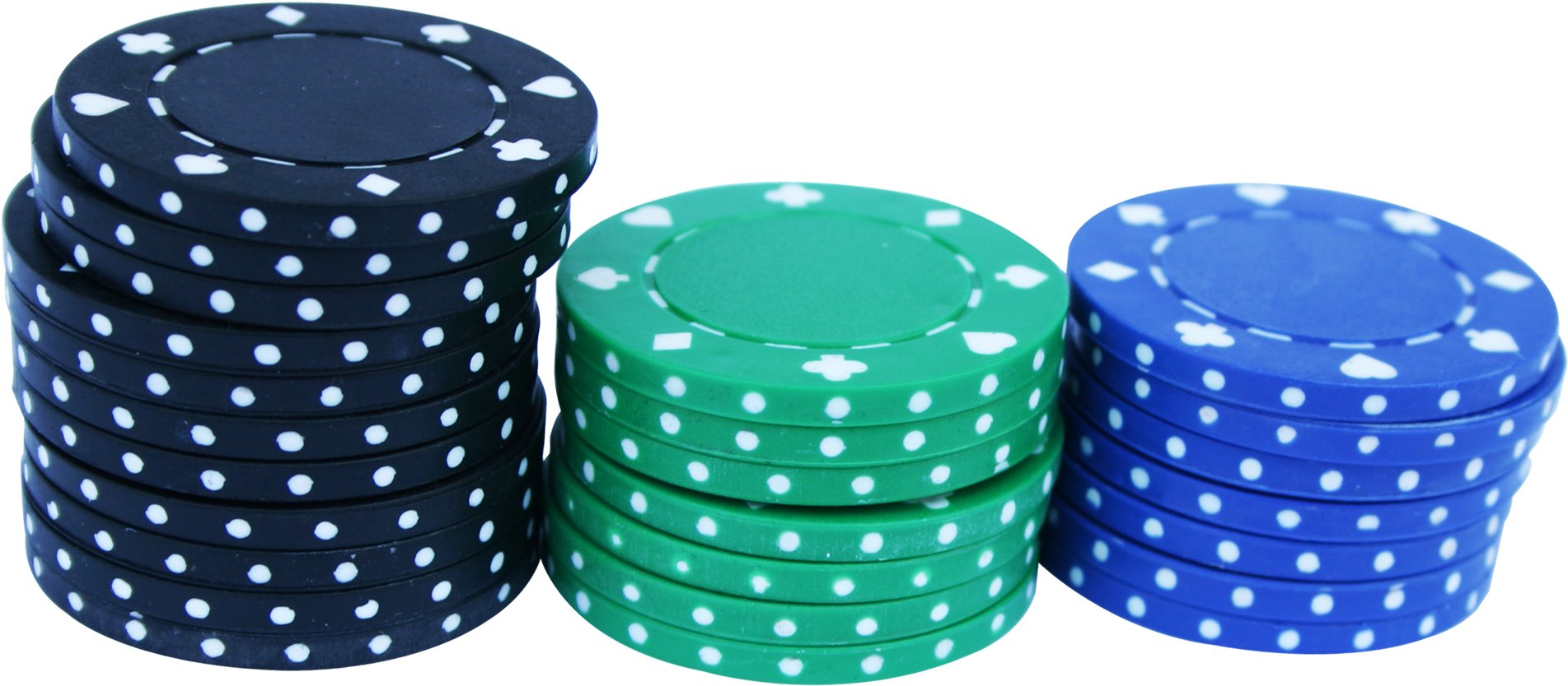Poker Chips Png Transparent Image - Poker Chips Png (2052x997), Png Download