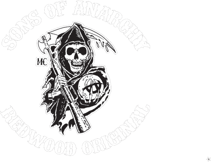 Sons Of Anarchy - Sons Of Anarchy Reaper Logo (960x600), Png Download