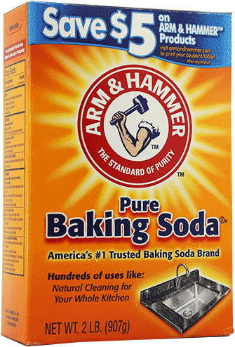 Arm & Hammer Pure Baking Soda 907g - Arm And Hammer Baking Soda Png (600x600), Png Download