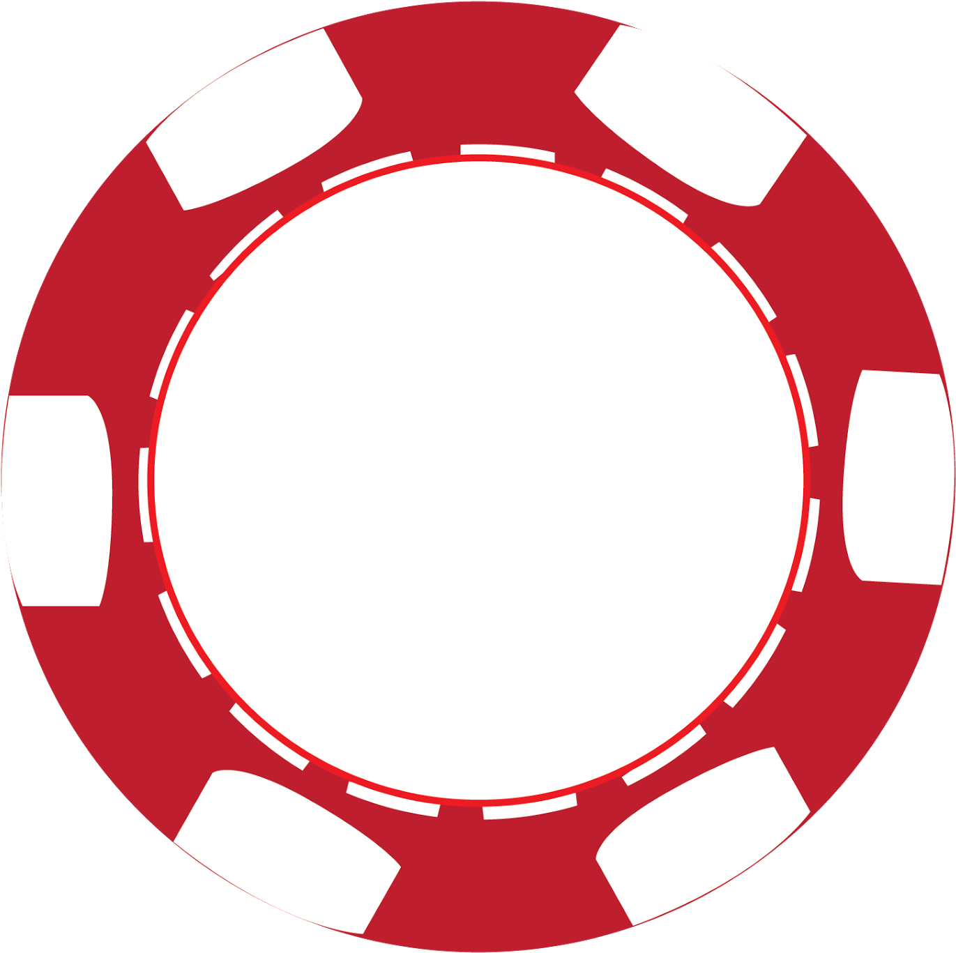 The Design Is Outside The Printing Area - World Series Of Poker Chip (1412x1412), Png Download