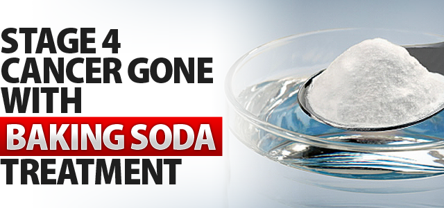 Vernon Johnston, Used Baking Soda And Molasses As The - Baking Soda Cancer (640x300), Png Download