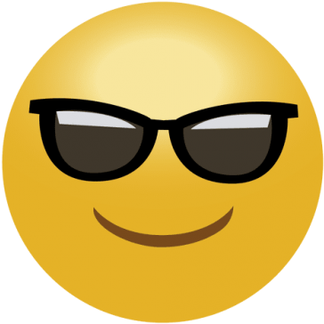 Sunglasses Emoji Cool Picture - Emoji Png (400x400), Png Download