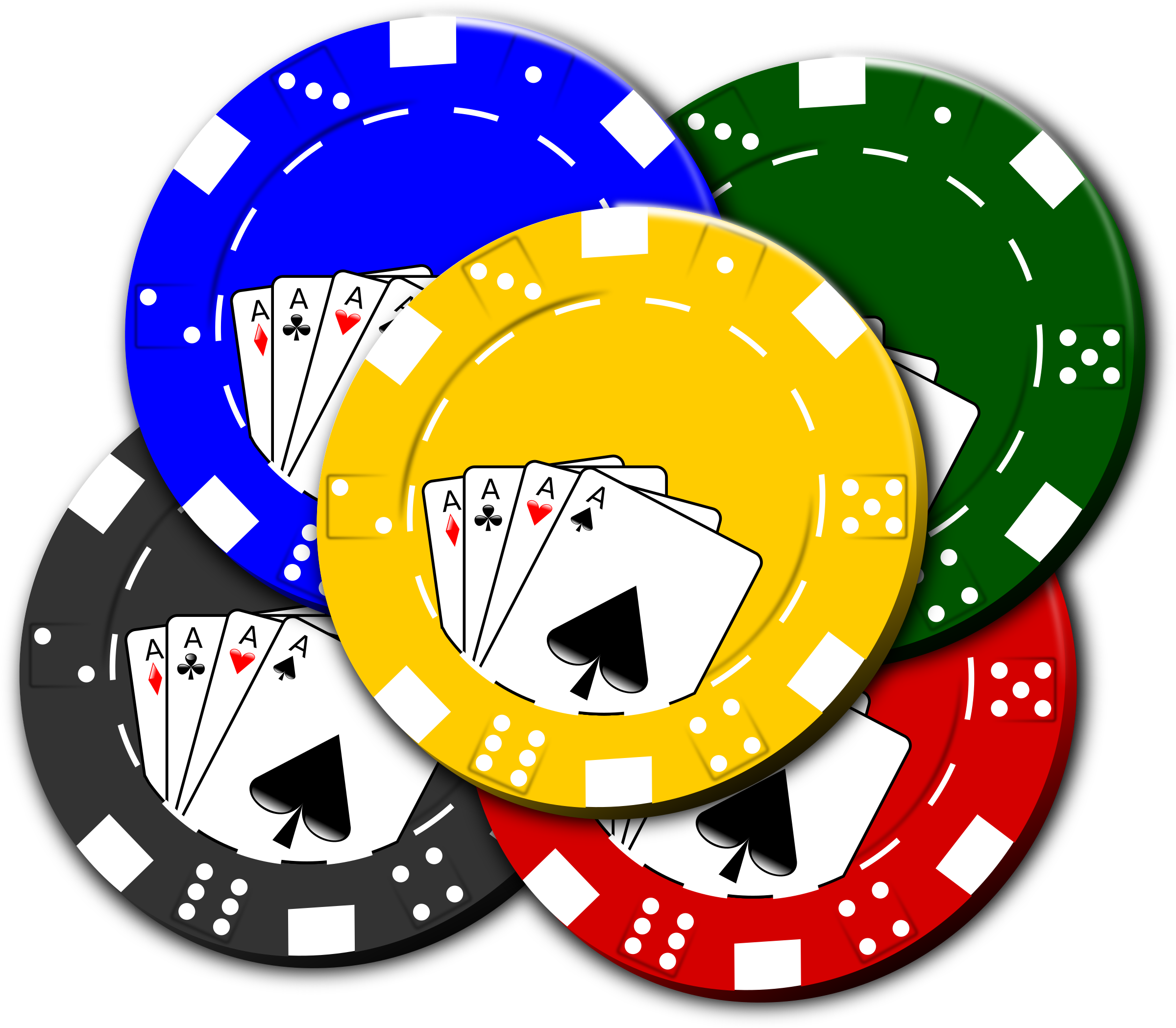 Free Png Poker Chips Png Images Transparent - Poker Clipart Transparent Background (851x744), Png Download