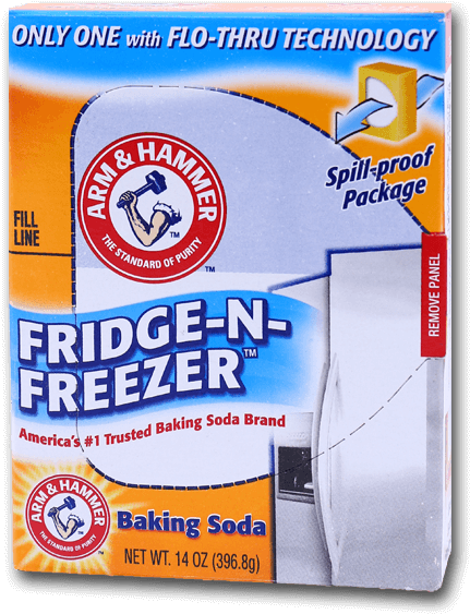 A & H Baking Soda Fridge N Freezer - Arm And Hammer (600x600), Png Download