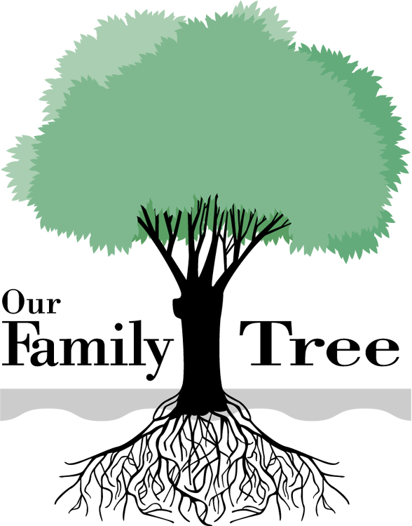 Genealogy Family Tree Clipart - Our Family Tree Clipart (588x750), Png Download