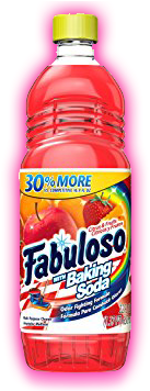 Fabuloso Baking Soda And Fruits 56 Oz (355x355), Png Download