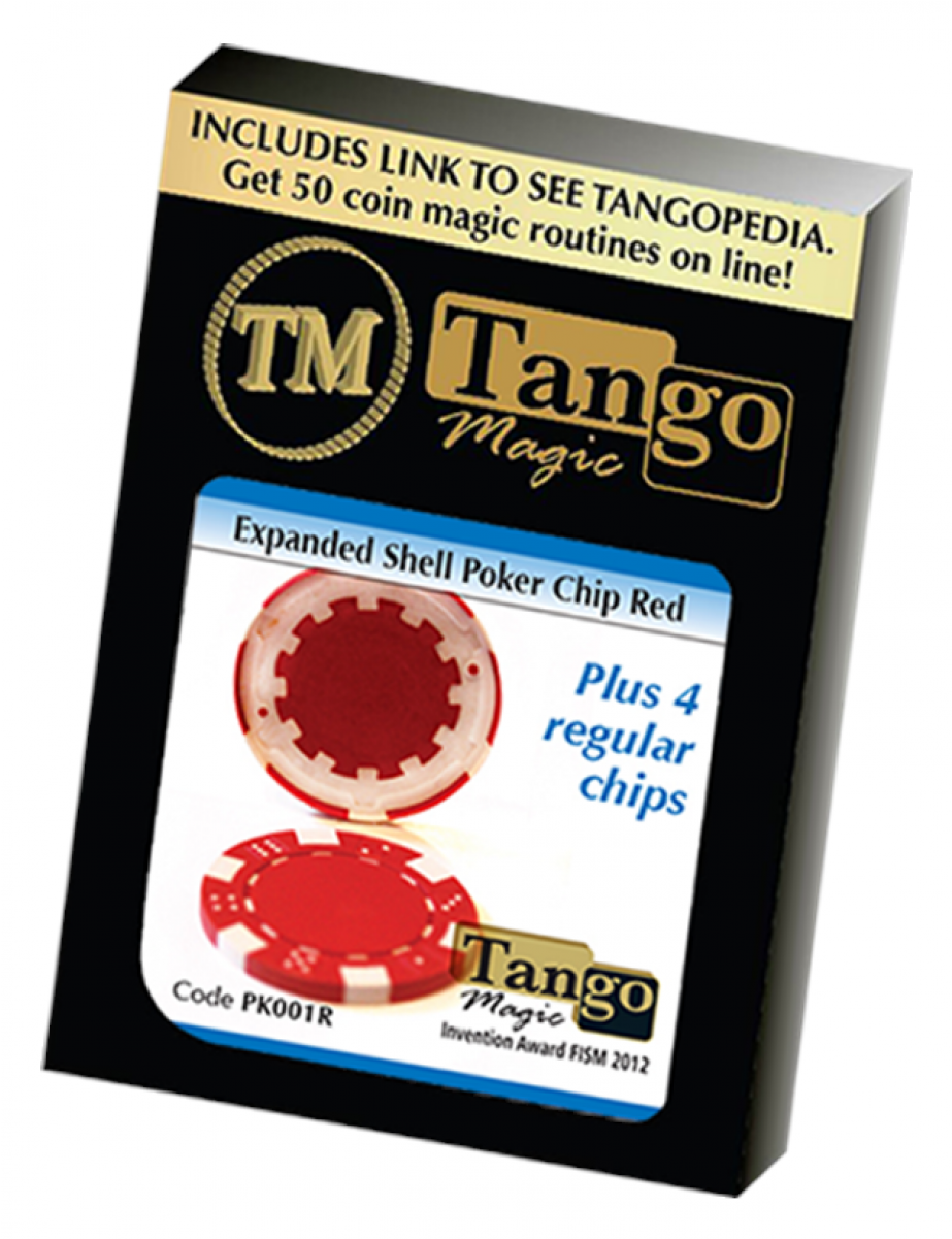 Expanded Shell Poker Chip Red Plus 4 Regular Chips (1200x1200), Png Download