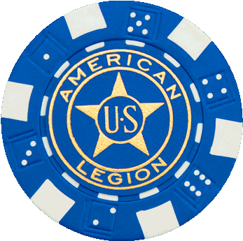 Featured Hot Stamp Poker Chip - Poker Chips Keychain Personalized (376x376), Png Download