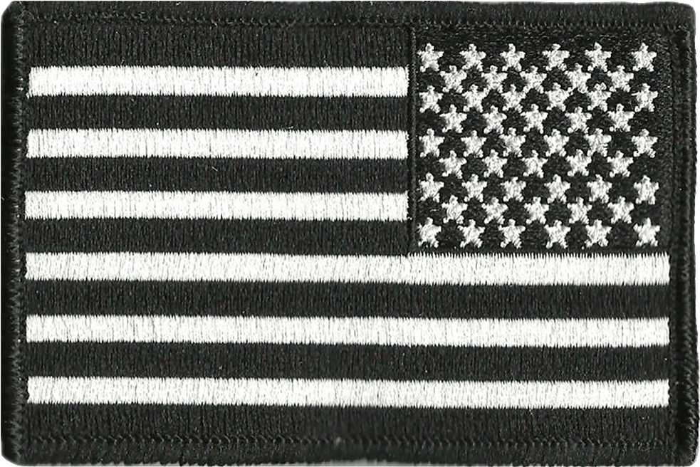 2x3" Reverse Usa Flag Patch For Tactical Cap - Fort Sumter (1024x1024), Png Download