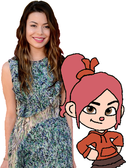 Twister And Her Voice Actor - Dress (488x587), Png Download