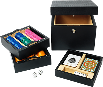 Poker Set - Case (540x448), Png Download