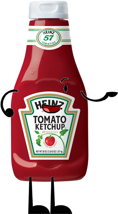 Ketchup- The Tv Actor - Heinz Tomato Ketchup 38 Oz (562x833), Png Download