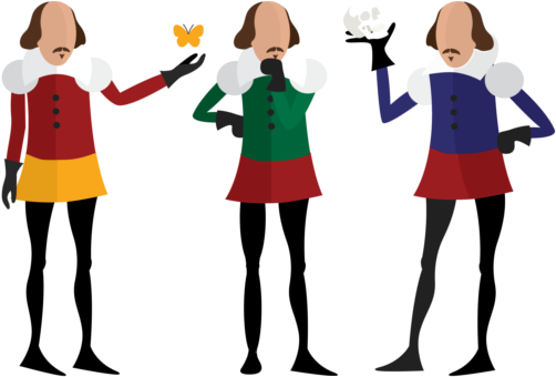 Actor Clipart Shakespeare Actor - Taming Of The Shrew Cast Clip Art (540x373), Png Download