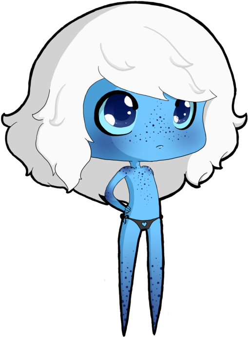 Blue Drawing Emo Freeuse Stock - Emo (600x818), Png Download