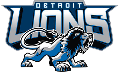 Share This Image - Transparent Detroit Lions Logo (497x304), Png Download