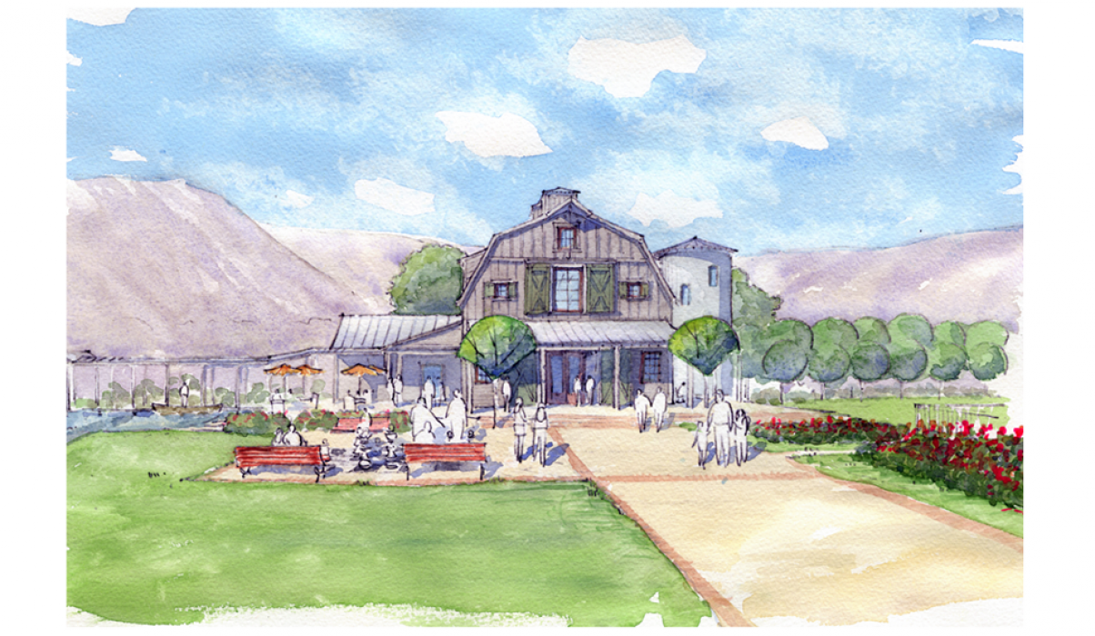 The Family Barn Is The Central Activity Spot, Offering - Painting (1204x700), Png Download