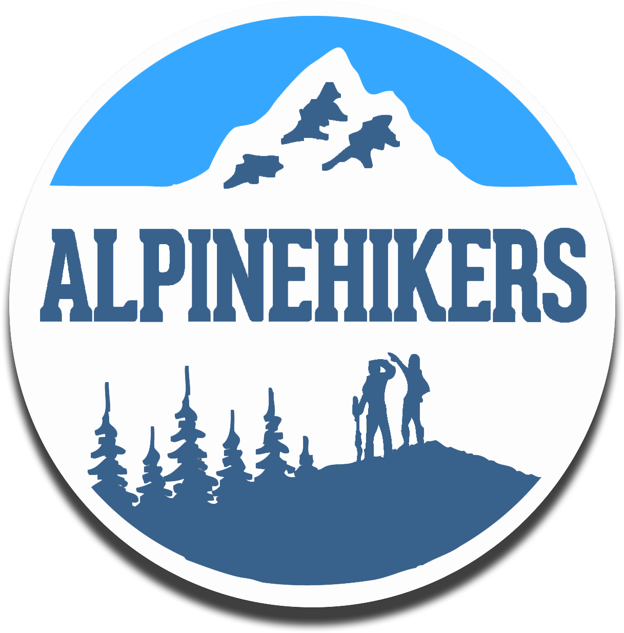 Alpinehikers (1372x1262), Png Download