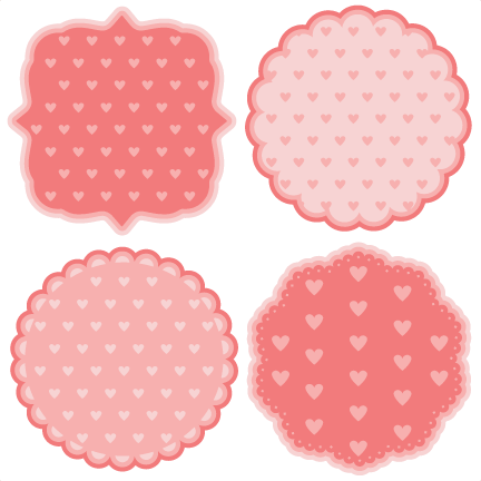 Polka Dot Heart Backgrounds Svg Scrapbook Cut File - Heart Dots Png (432x432), Png Download