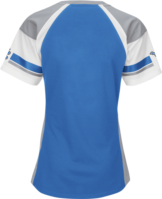 Detroit Lions Juniors Blue Her Drafted Football Jersey - Chicago Bears (700x1000), Png Download