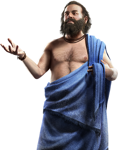 Assassin's Creed Odyssey Socrates (390x500), Png Download