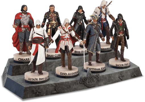 Assassins Creed Collection Magazine Figurines - Assassin's Creed The Collection (510x360), Png Download