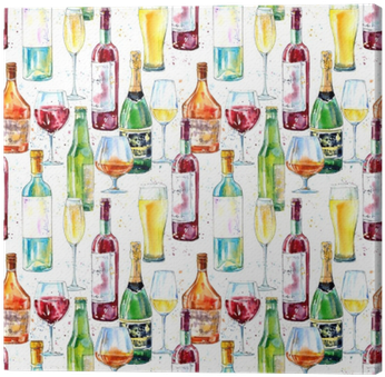 Painting Of A Alcohol Drink - Alcoholic Drink (400x400), Png Download