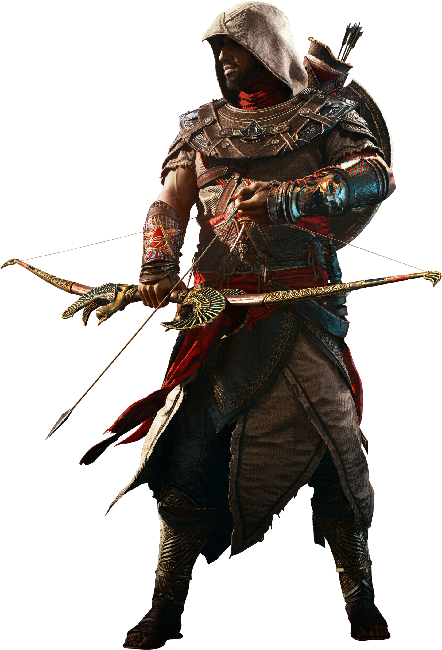 Assassin's Creed Origins Bayek (1540x2194), Png Download