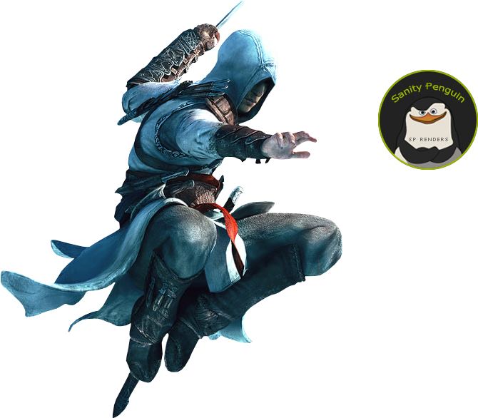 Assassin's Creed Altair Air Assassination (707x585), Png Download