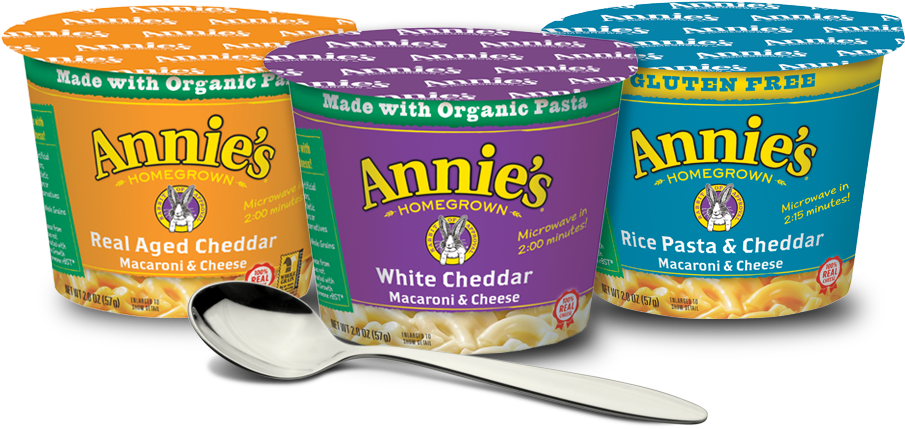 Annie's Organic Mac And Cheese Cups (922x458), Png Download