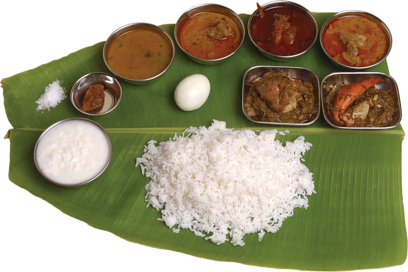 South Indian Thali White Rice Png Stock Photos - South Indian Non Veg Meals (1600x1042), Png Download