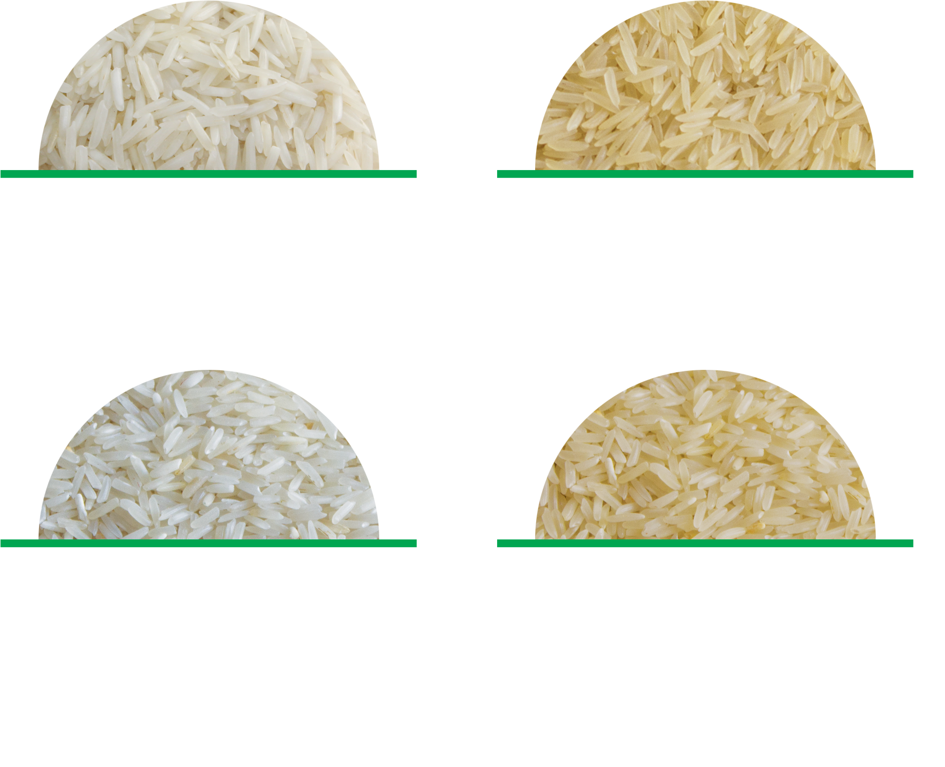 Processing Of Rice Involves The Procedure Of Drying, - Types Of Rice Png (1938x1573), Png Download