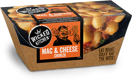 Chorizo Mac & Cheese - Wicked Kitchen Mac And Cheese (500x500), Png Download