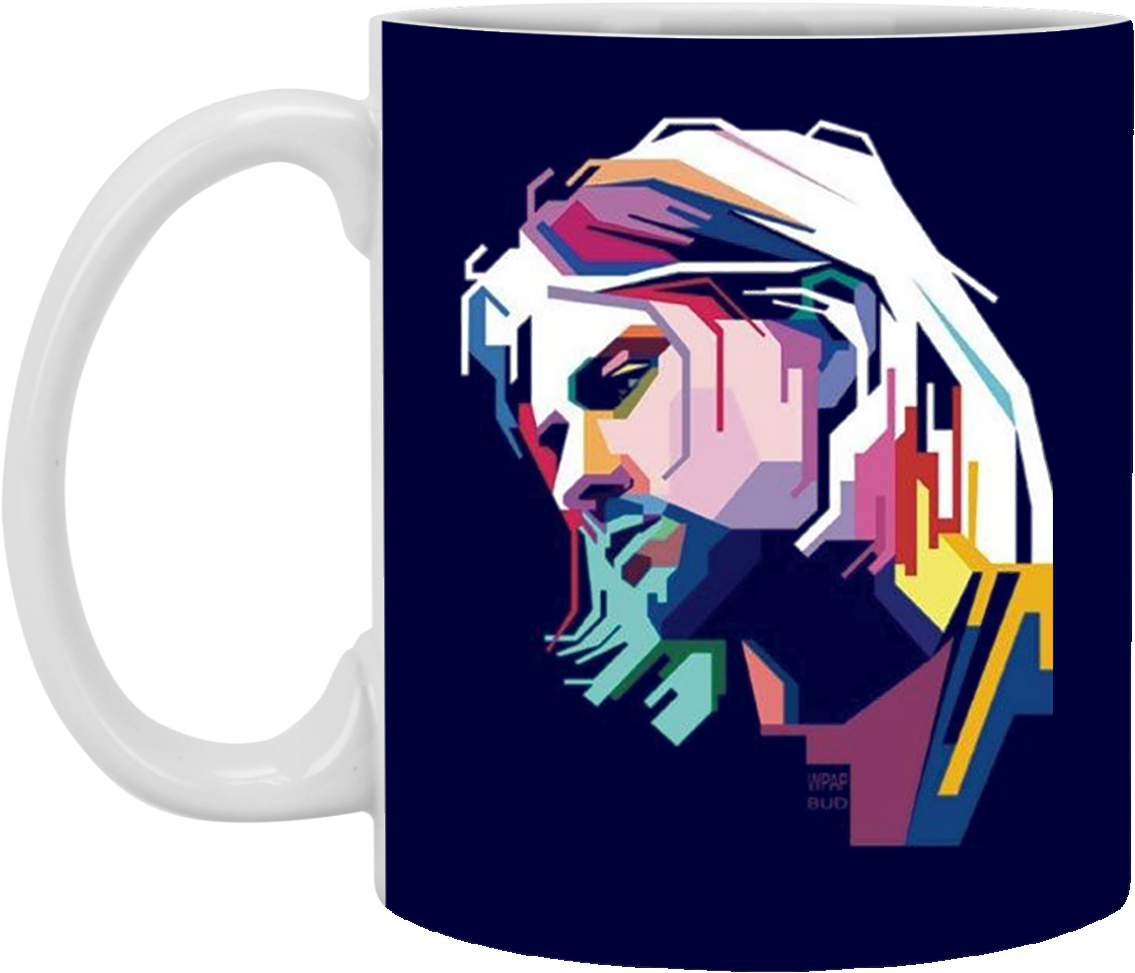 Kurt Cobain Cubismo (1155x1155), Png Download