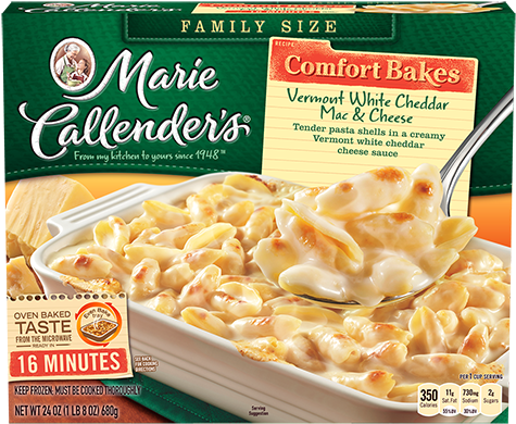 Vermont White Cheddar Mac And Cheese - Marie Callender's Vermont White Cheddar (500x500), Png Download