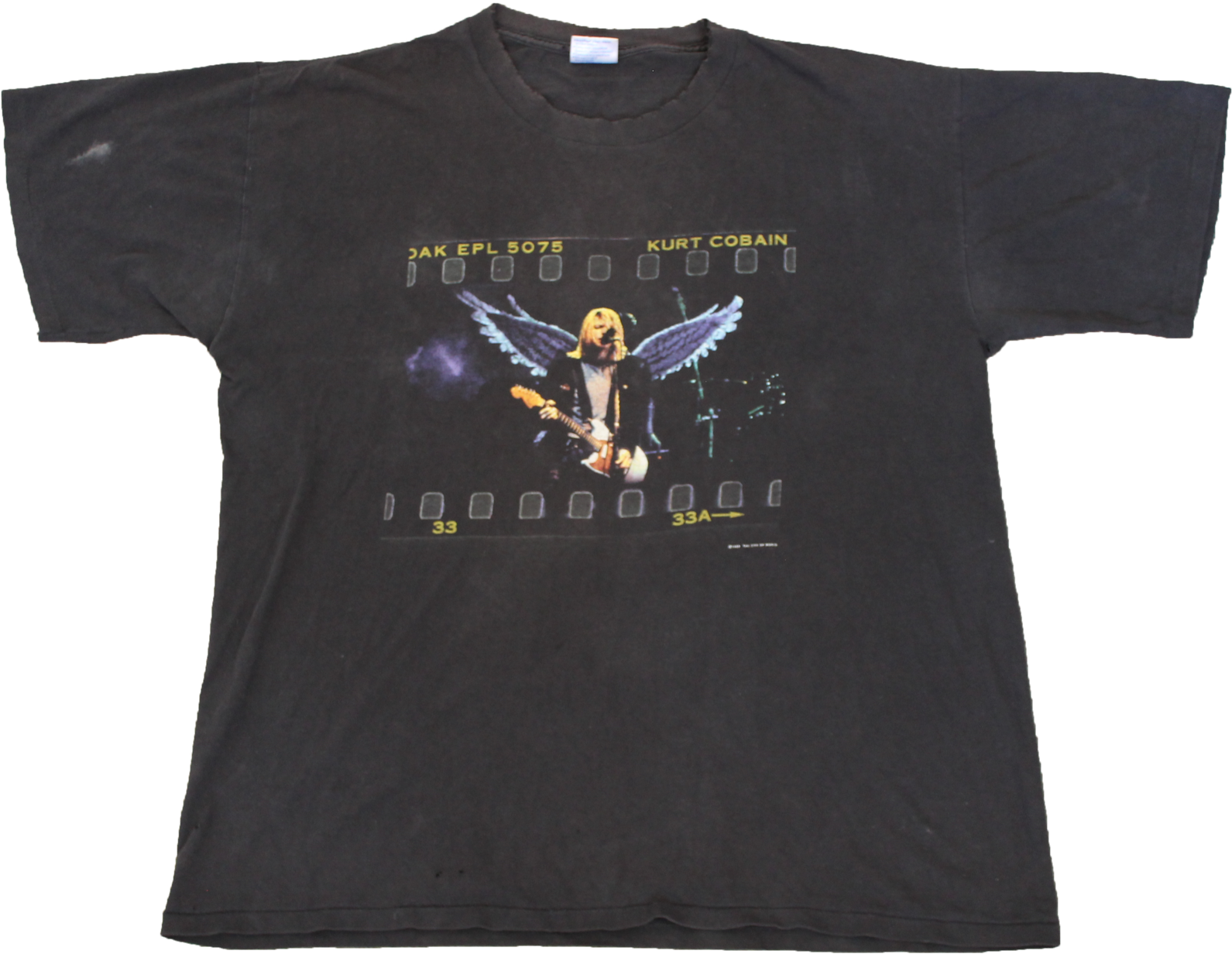 Kurt Cobain 1999 'angel Wings' Tribute - Kurt Cobain With Wings (2048x1755), Png Download