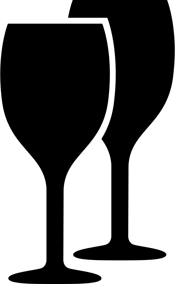 Png File - Wine Glasses Icon Png (606x980), Png Download